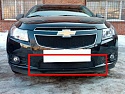Защитная сетка радиатора низ для Chevrolet Cruze I