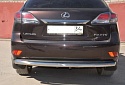 Защита заднего бампера d60 мм для Lexus RX II Рестайлинг