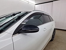 Дефлекторы окон 2D 6 шт (для кузова универсал) для Kia Ceed III