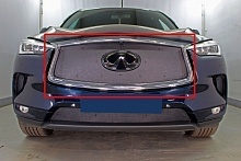 Зимняя заглушка радиатора на стяжке верх для Infiniti QX50 II