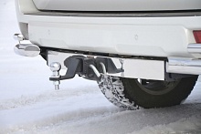 Фаркоп Pt group с типом шара E с нерж.накладкой для Toyota Land Cruiser Prado 120 Series