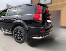 Защита заднего бампера угловая большая d60 мм для Haval H5 I