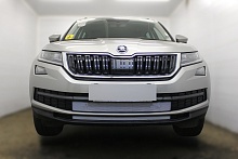 Комплект сеток chrome верх и низ 2 части для Skoda Kodiaq I