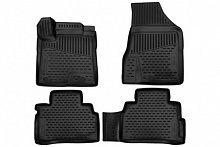 Коврики 3D в салон полиуретан 4шт для Nissan Murano III (Z52)