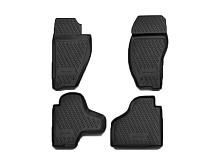 Коврики 3D в салон полиуретан 4 шт для Jeep Cherokee IV (KK)