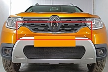 Защитная сетка радиатора верх 4 части для Renault Duster II