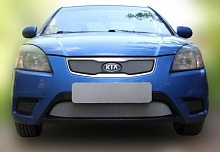 Комплект сеток chrome верх и низ для Kia Rio II Рестайлинг