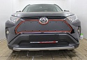 Зимняя заглушка радиатора к съемной сетке верх для Toyota RAV4 V (XA50)