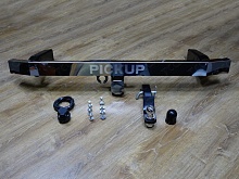 Фаркоп с нерж. накладкой, тип шара E. нерж. для УАЗ Pickup I Рестайлинг 2