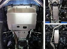 Защиты комплект (картер, КПП, задний дифференциал) для Subaru Forester IV Рестайлинг 2