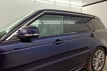 Дефлекторы окон с хром накладками 2D 6 шт для Land Rover Range Rover Sport II