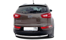 Защита заднего бампера d60 мм для Kia Sportage III