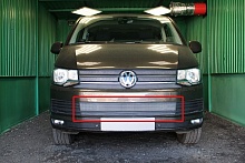Защитная сетка радиатора низ 2 части для Volkswagen Multivan T6