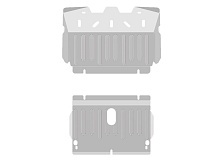 Защита рулевых тяг и картера (2 части) для Toyota Land Cruiser Prado 90 Series