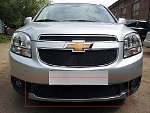 Защитная сетка радиатора низ для Chevrolet Orlando I