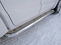 Пороги с площадкой 60,3 мм для Volkswagen Amarok I Рестайлинг
