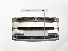 Защитная сетка радиатора низ для Changan CS35PLUS I