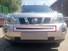Защитная сетка радиатора центр для Nissan X-Trail II