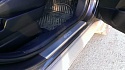 Накладки на пороги из нержавеющей стали 4шт. для Peugeot 4007