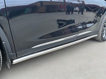 Пороги труба d53 мм для EXEED TXL I Рестайлинг 1
