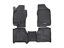 Коврики 3D в салон полиуретан 4 шт для Nissan Navara (Frontier) III (D40) Рестайлинг
