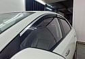 Дефлекторы окон 2D с хром накладками 4 шт. для Kia Forte I
