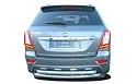 Защита заднего бампера двойная d60/53 мм для Lifan X60 I