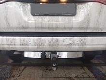 Фаркоп Pt group с типом шара E с нерж.накладкой для Toyota Land Cruiser 200 Series Рестайлинг 1