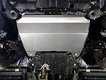 Защиты комплект (картер, КПП, дифференциал) для Toyota Highlander III (U50) Рестайлинг