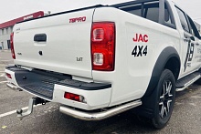 Защита заднего бампера угловая d60 мм для JAC T8 PRO