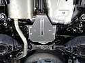 Защита дифференциала для Toyota Highlander III (U50) Рестайлинг