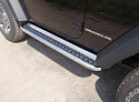 Пороги с площадкой 60,3 мм для Jeep Wrangler III (JK)