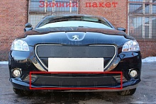 Зимняя заглушка радиатора к съемной сетке низ для Peugeot 301 I