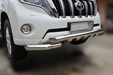 Защита переднего бампера G d76 мм для Toyota Land Cruiser Prado 150 Series
