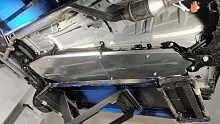 Защита топливного бака и адсорбера (комплект из 3-х частей) для Changan CS75 I Рестайлинг 2