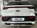 Защита заднего бампера двойная с перемычками d60/42 мм для JAC JS6