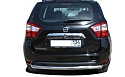 Защита заднего бампера d60 мм для Nissan Terrano III (D10)