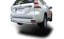 Защита заднего бампера d76 мм для Toyota Land Cruiser Prado 150 Series