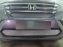 Комплект сеток chrome верх и низ для Honda Pilot III