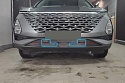 Зимняя заглушка радиатора на стяжке низ (4 части) для Omoda C5 I