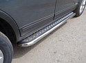 Пороги с площадкой 60,3 мм для Kia Sorento II Рестайлинг