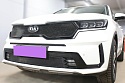 Комплект сеток black верх, низ с ПТФ, центр для Kia Sorento IV