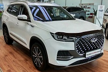 Дефлектор капота темный для Chery Tiggo 8 Pro Max