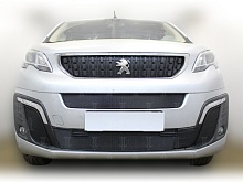 Комплект сеток black боковые 2 части, центр и низ 2 части для Citroen SpaceTourer I