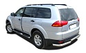 Защита заднего бампера d76 мм для Mitsubishi Pajero Sport II
