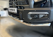 Защита переднего бампера двойная d60/42 мм для Haval Dargo