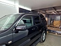 Дефлекторы окон с хром накладками 2D 6 шт. для Toyota Land Cruiser Prado 120 Series