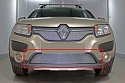 Защитная сетка радиатора на низ для Renault Sandero II