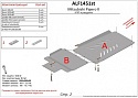 Защита РК для Mitsubishi Pajero II