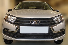 Комплект сеток black верх 3 части и низ 4 части для LADA (ВАЗ) Granta I Рестайлинг